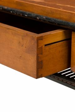Paul McCobb Paul McCobb for Winchendon Planner Wood and Iron Two Drawer Coffee Table - 2794067