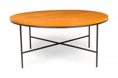 Paul McCobb Paul Mccobb For Winchendon Planner Group Circular Maple And Iron Coffee Table - 3169708