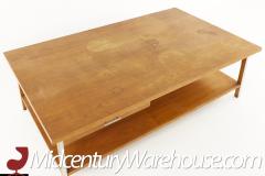 Paul McCobb Paul Mccobb for Calvin Mid Century Large Walnut Coffee Table - 2368233