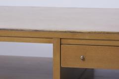Paul McCobb Rare Paul McCobb Coffee Table with Leather Top for Calvin USA 1950s - 1386319