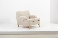 Paul McCobb Rare new upholstered Paul McCobb Sofa and Lounge Chair Set 1950s - 2402510