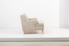 Paul McCobb Rare new upholstered Paul McCobb Sofa and Lounge Chair Set 1950s - 2402511