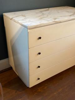Paul McCobb STYLISH WHITE MARBLE TOP CHEST BY PAUL MCCOBB - 2231407