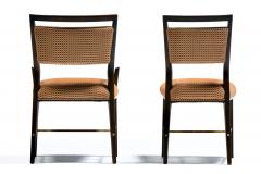 Paul McCobb Set of 20 Paul McCobb Irwin Collection Dining Chairs in Mahogany Brass c 1950 - 4455241