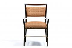 Paul McCobb Set of 20 Paul McCobb Irwin Collection Dining Chairs in Mahogany Brass c 1950 - 4455243