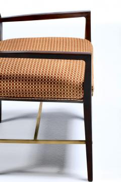 Paul McCobb Set of 20 Paul McCobb Irwin Collection Dining Chairs in Mahogany Brass c 1950 - 4455254