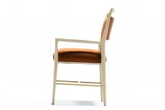 Paul McCobb Set of 20 Paul McCobb Mahogany Dining Chairs in Ivory with New Velvet Upholstery - 4455270