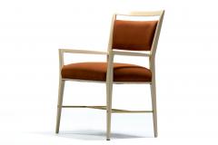 Paul McCobb Set of 20 Paul McCobb Mahogany Dining Chairs in Ivory with New Velvet Upholstery - 4455272