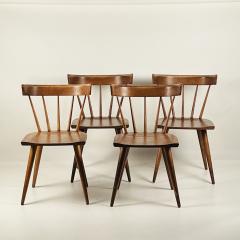 Paul McCobb Set of 4 Paul McCobb Planner Group Spindle Back Dining Chairs - 3686722