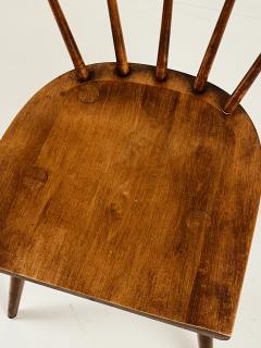 Paul McCobb Set of 4 Paul McCobb Planner Group Spindle Back Dining Chairs - 3686725