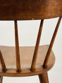 Paul McCobb Set of 4 Paul McCobb Planner Group Spindle Back Dining Chairs - 3686726