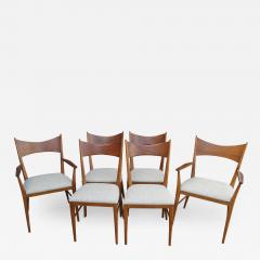 Paul McCobb Set of Six Irwin Group Walnut Chairs by Paul McCobb for Calvin - 524756