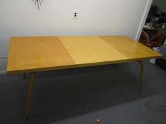 Paul McCobb Signed Paul McCobb Maple Extension Dining Table Two Leaves Mid Century Modern - 1807538