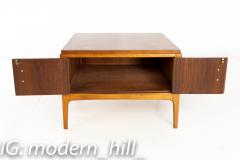 Paul McCobb Style Lane Rhythm Mid Century Walnut Nightstand Side End Table - 2354836