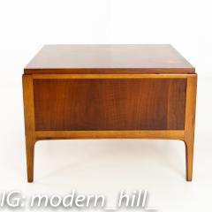 Paul McCobb Style Lane Rhythm Mid Century Walnut Nightstand Side End Table - 2354838