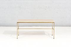 Paul McCobb Travertine Brass Low Console 1960 - 2410329