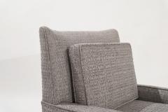 Paul McCobb for Directional Lounge Chairs and Ottoman C 1950s - 2837096