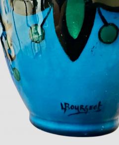 Paul Milet Paul Milet for S vres Lidded Amphora Vase Decorated by L Bourgeot France - 4470808