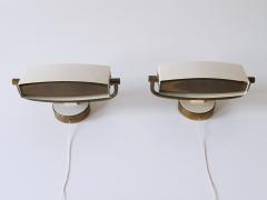 Paul Neuhaus Leuchten Set of Two Elegant Bedside Sconces or Wall Lamps by Paul Neuhaus Germany 1950s - 2933231