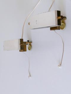 Paul Neuhaus Leuchten Set of Two Elegant Mid Century Bed Clamp Sconces by Paul Neuhaus Germany 1950s - 4030757