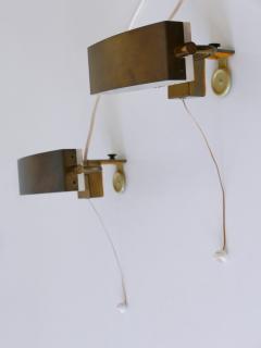 Paul Neuhaus Leuchten Set of Two Elegant Mid Century Bed Clamp Sconces by Paul Neuhaus Germany 1950s - 4030759