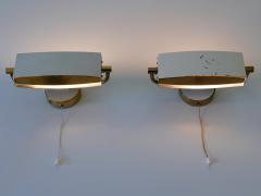 Paul Neuhaus Leuchten Set of Two Elegant Mid Century Modern Sconces by Paul Neuhaus Germany 1950s - 4044372