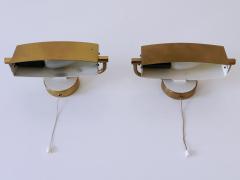 Paul Neuhaus Leuchten Set of Two Elegant Mid Century Modern Sconces by Paul Neuhaus Germany 1950s - 4044377