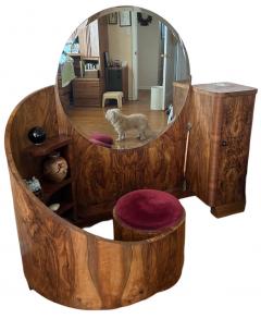 Paul Poiret Art Deco Glamour Vanity Table A Masterpiece of Modern Art Deco Design - 4134458