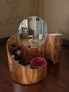 Paul Poiret Art Deco Glamour Vanity Table A Masterpiece of Modern Art Deco Design - 4134473