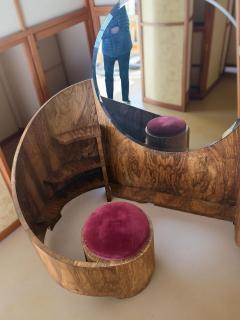Paul Poiret Art Deco Glamour Vanity Table A Masterpiece of Modern Art Deco Design - 4134537