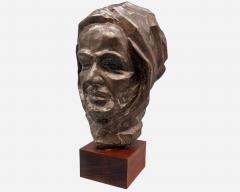 Paul Serst Head of a Berber man terracotta sculpture Paul Serst Belgium circa 1940 - 4475858