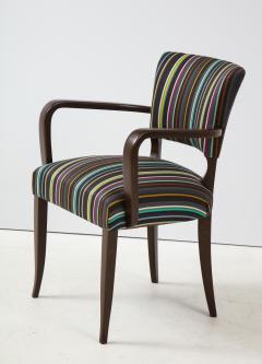 Paul Smith French 1940s Paul Smith Striped Armchairs - 1576081