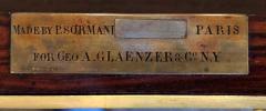 Paul Sormani 19th Century French Ormolu Folding Card Envelope Table Signed P Sormani - 1249206