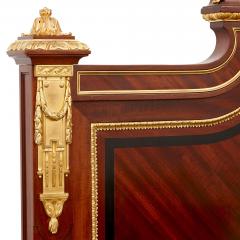 Paul Sormani Antique French gilt bronze and mahogany bed by Paul Sormani - 3310354