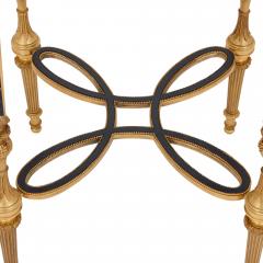 Paul Sormani Neoclassical style French antique ormolu and marble side table - 1469612