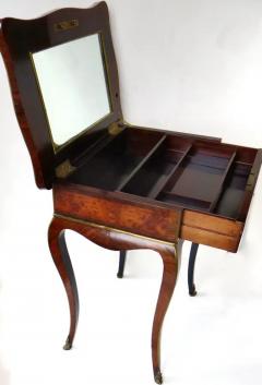 Paul Sormani Paul Sormani French Dressing Table Amboyna Veneer Rare Circa 1870 - 3505545