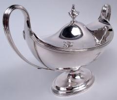 Paul Storr Pair of Paul Storr English Georgian Neoclassical Sauce Tureens 1793 - 4221352