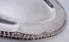 Paul Storr Pair of Paul Storr English Georgian Trays with Armorials 1814 - 4338859