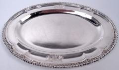 Paul Storr Pair of Paul Storr English Georgian Trays with Armorials 1814 - 4338871