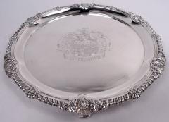 Paul Storr Paul Storr English Georgian Regency Classical Salver Tray 1810 - 4117698