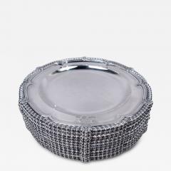 Paul Storr Paul Storr Georgian Regency Sterling Silver Dinner Plates 1810 - 4426835
