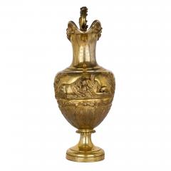 Paul Storr Very large antique English silver gilt equestrian trophy by Paul Storr - 4143212