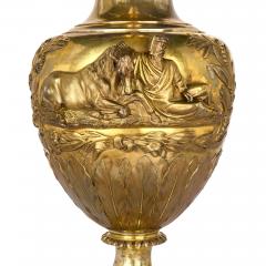 Paul Storr Very large antique English silver gilt equestrian trophy by Paul Storr - 4143263