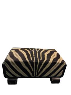 Paul T Frankl ART DECO ZEBRA SKIN BENCH IN CURVED WOOD FRAME BY PAUL FRANKL - 4605131