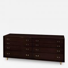 Paul T Frankl Chest of Drawers with Brass Pulls and Sabots by Paul Frankl - 134451