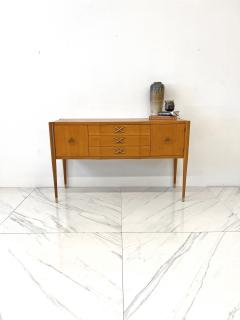 Paul T Frankl Mahogany and Brass Sideboard Paul Frankl Brown Saltman 1940s - 4278152
