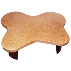 Paul T Frankl Original 5005 Amoeba Cork Top Coffee Table by Paul Frankl - 183424