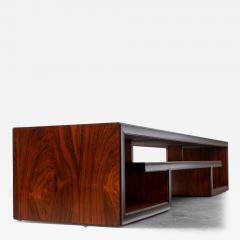 Paul T Frankl Paul Frankl Brazilian Rosewood Coffee Table Model 5003 for Johnson Furniture 50s - 4528331