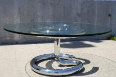 Paul Tuttle Glass and Chrome Anaconda Coffee Table by Paul Tuttle for Str ssle - 107040