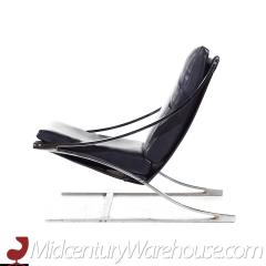 Paul Tuttle Paul Tuttle for Carson Johnson Mid Century Z Chrome Lounge Chair - 3685326
